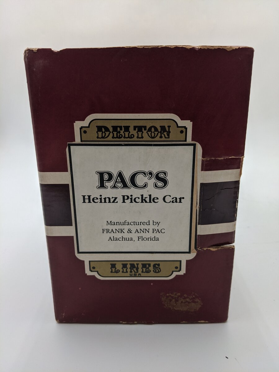 Delton 1047 G Scale H.J. Heinz Pickle Co. Vat Car EX/Box
