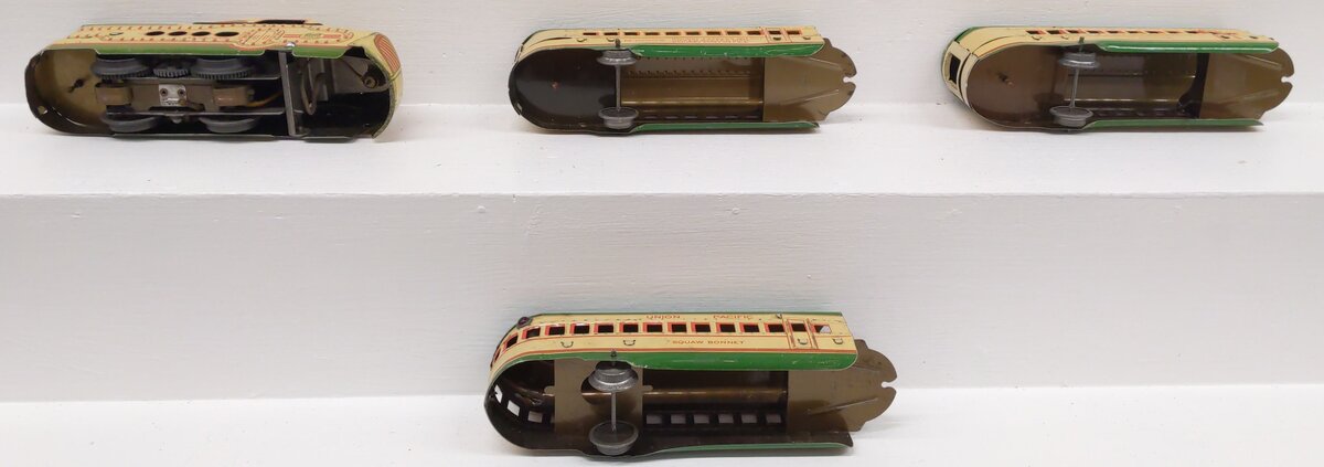 Marx M10005 O Gauge Prewar Union Pacific Stream Line Passenger Train Set VG/Box
