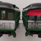 Lionel 2227480 O Southern Wood Coach/Observation Car (Set of 2) EX/Box