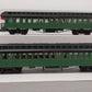 Lionel 2227480 O Southern Wood Coach/Observation Car (Set of 2) EX/Box
