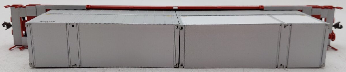 Athearn 91101 HO Scale GBRX 56' Well Car W/4 28' Containers #2845 EX/Box