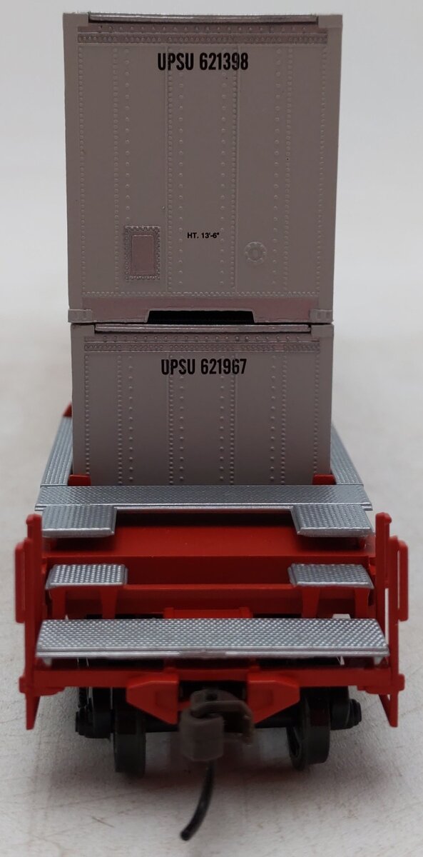 Athearn 91101 HO Scale GBRX 56' Well Car W/4 28' Containers #2845 EX/Box