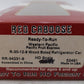 Red Caboose 34231-9 HO Scale Pacific Fruit Express Refrigerator Car #52461 EX/Box