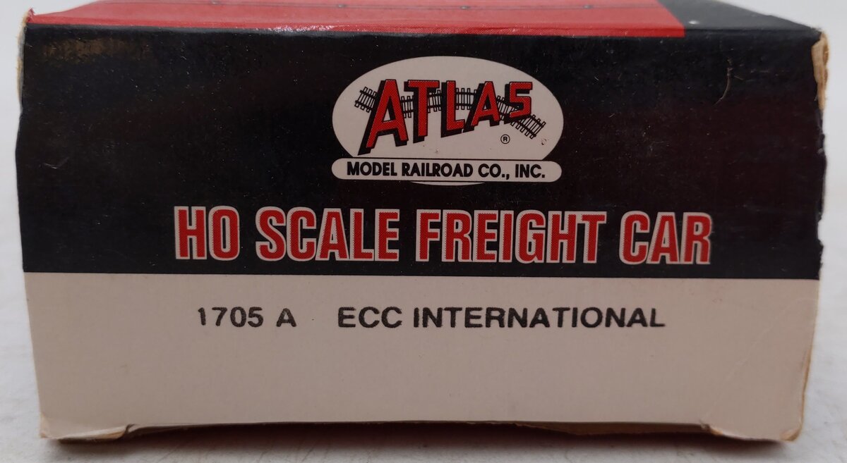 Atlas 1705 HO Scale ECC International Tank Car ACFX #75712 VG/Box