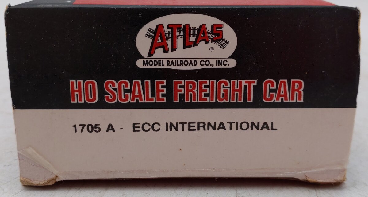 Atlas 1705 HO Scale ECC International Tank Car ACFX #75712 VG/Box