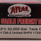 Atlas 1726-2 HO Scale United SHPX ACF 33,000 Gallon Tank Car #17204 EX/Box
