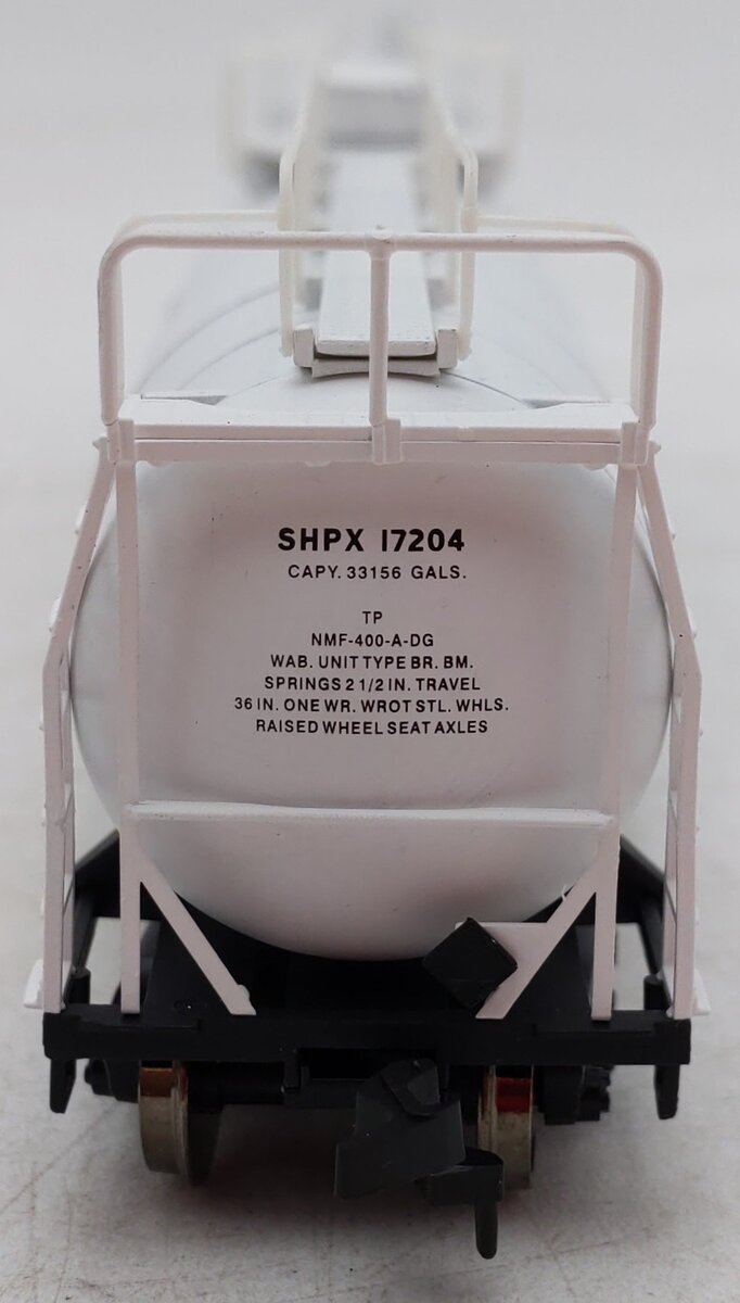 Atlas 1726-2 HO Scale United SHPX ACF 33,000 Gallon Tank Car #17204 EX/Box