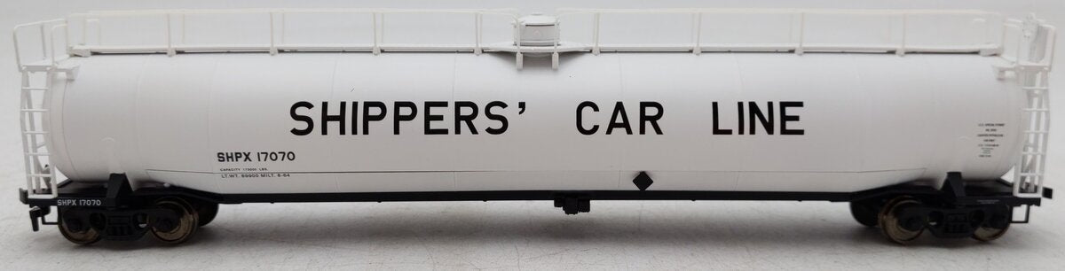 Atlas 1724-3 HO Scale SHPX ACF 33,000 Gallon Tank Car #17070 EX/Box