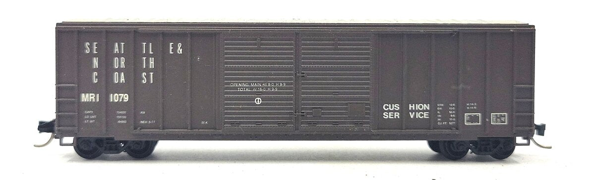 Roundhouse 8823 N Scale Seattle & North Coast Box Car #1079 LN/Box
