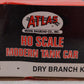 Atlas 1706 HO Scale Dry Branch Kaolin Tank Car ACFX #78801 VG/Box