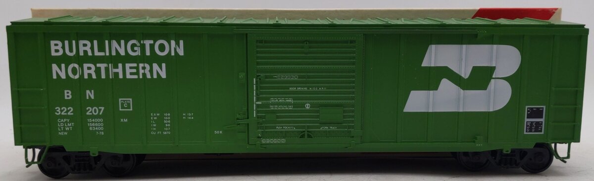 Weaver 1409 O Gauge BN 50' Sliding Door 2-Rail Boxcar EX/Box