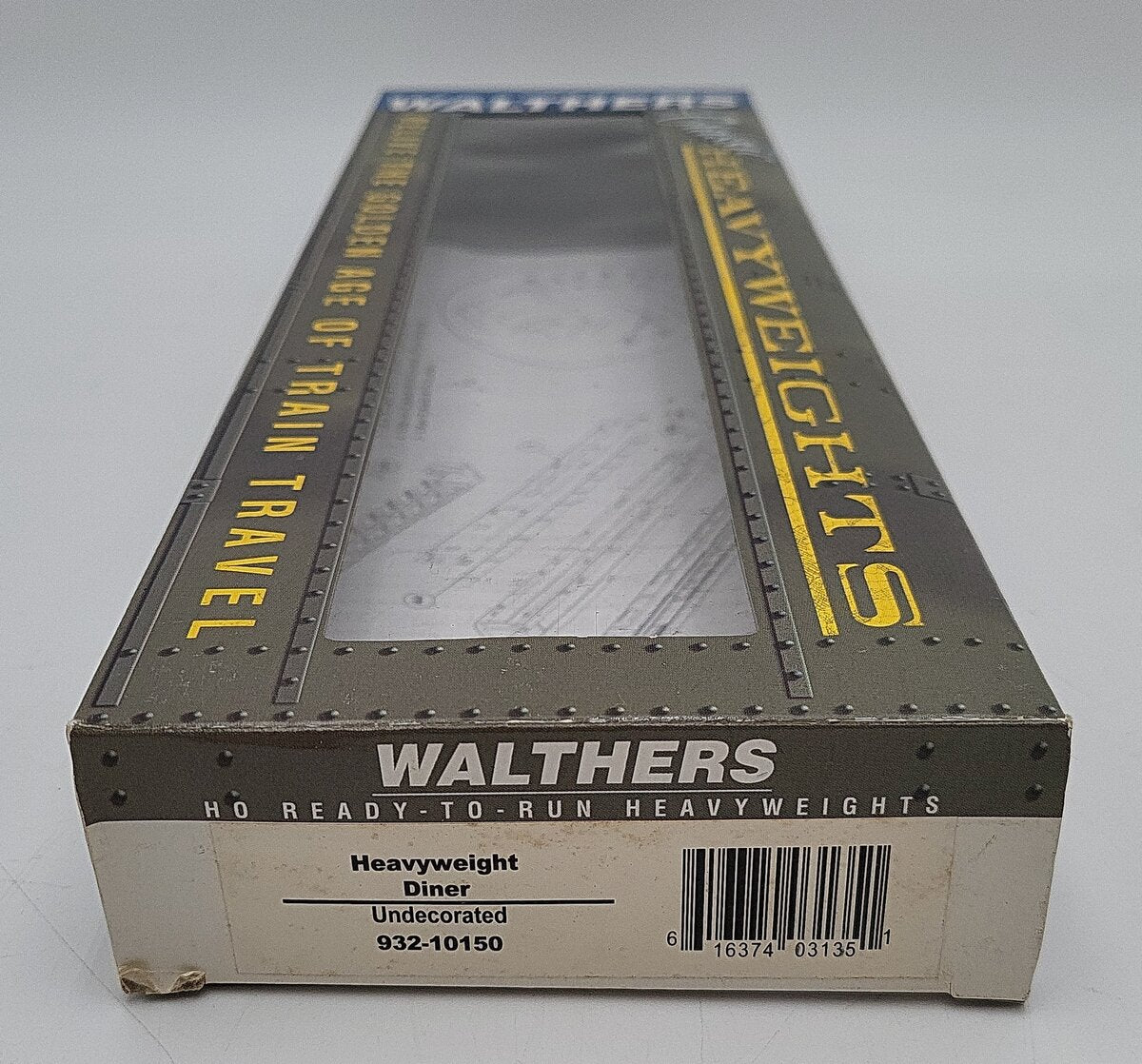 Walthers 932-10150 HO Scale Diner Passenger Car Undecorated LN/Box
