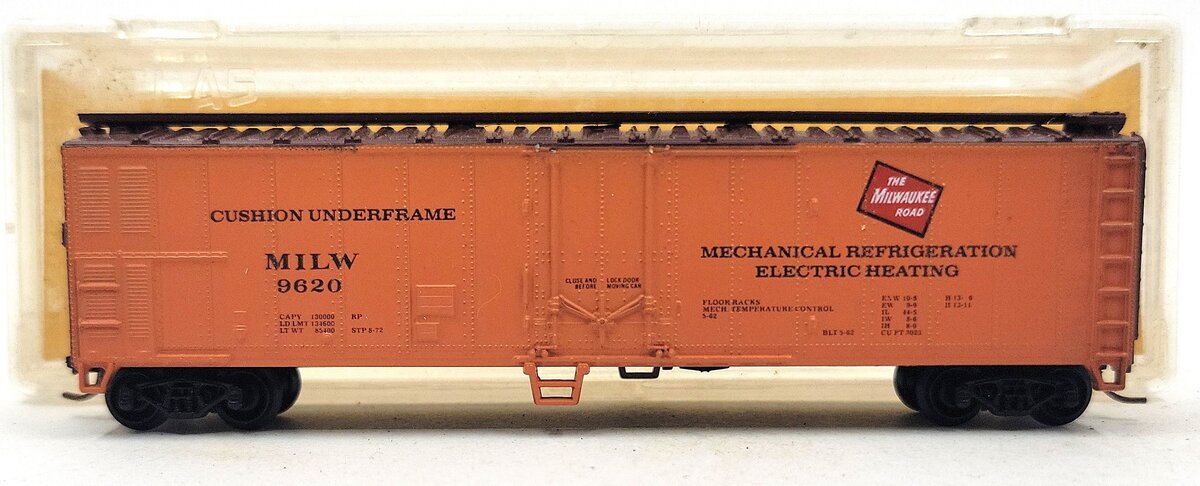 Atlas 3663 N Scale Milwaukee Mechanical Reefer LN/Box