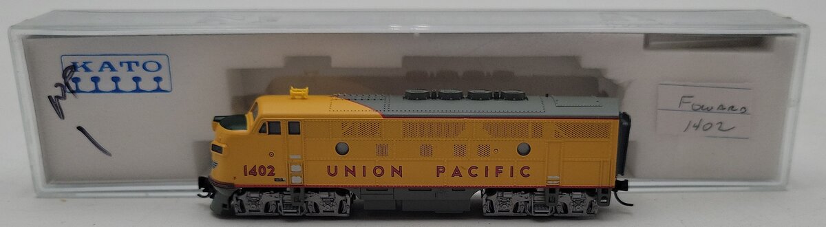 Kato 176-1103 N Scale Union Pacific EMD Powered F3A Diesel Locomotive #1402 EX/Box