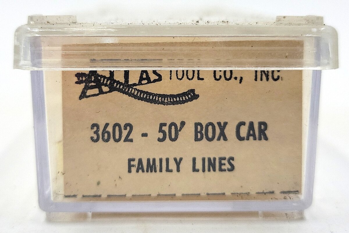 Atlas 3602 N Scale Family Line 50' Boxcar EX/Box
