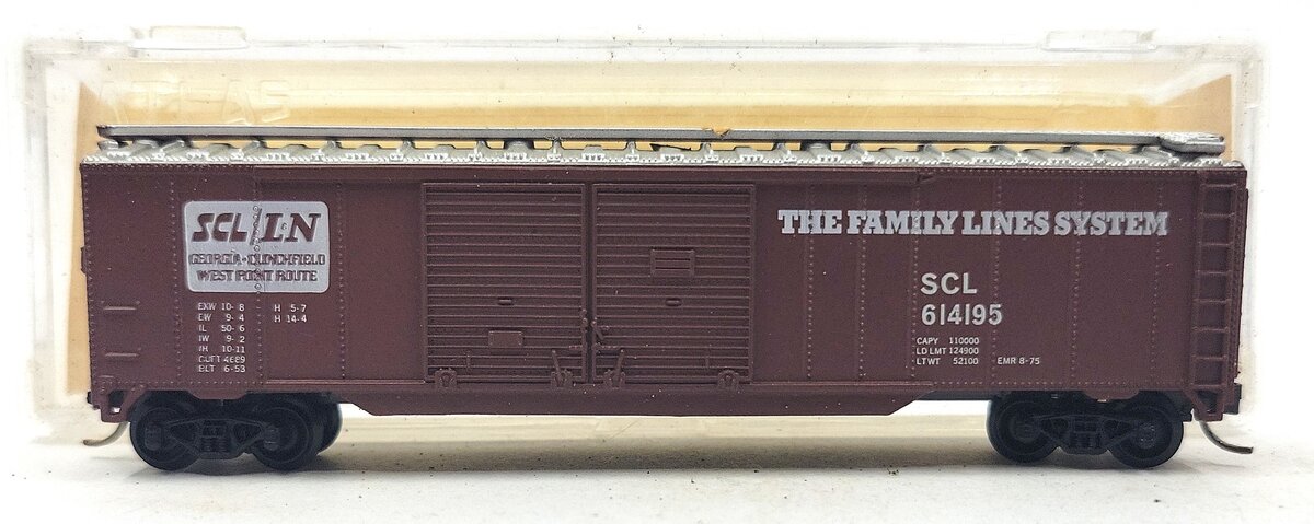 Atlas 3602 N Scale Family Line 50' Boxcar EX/Box