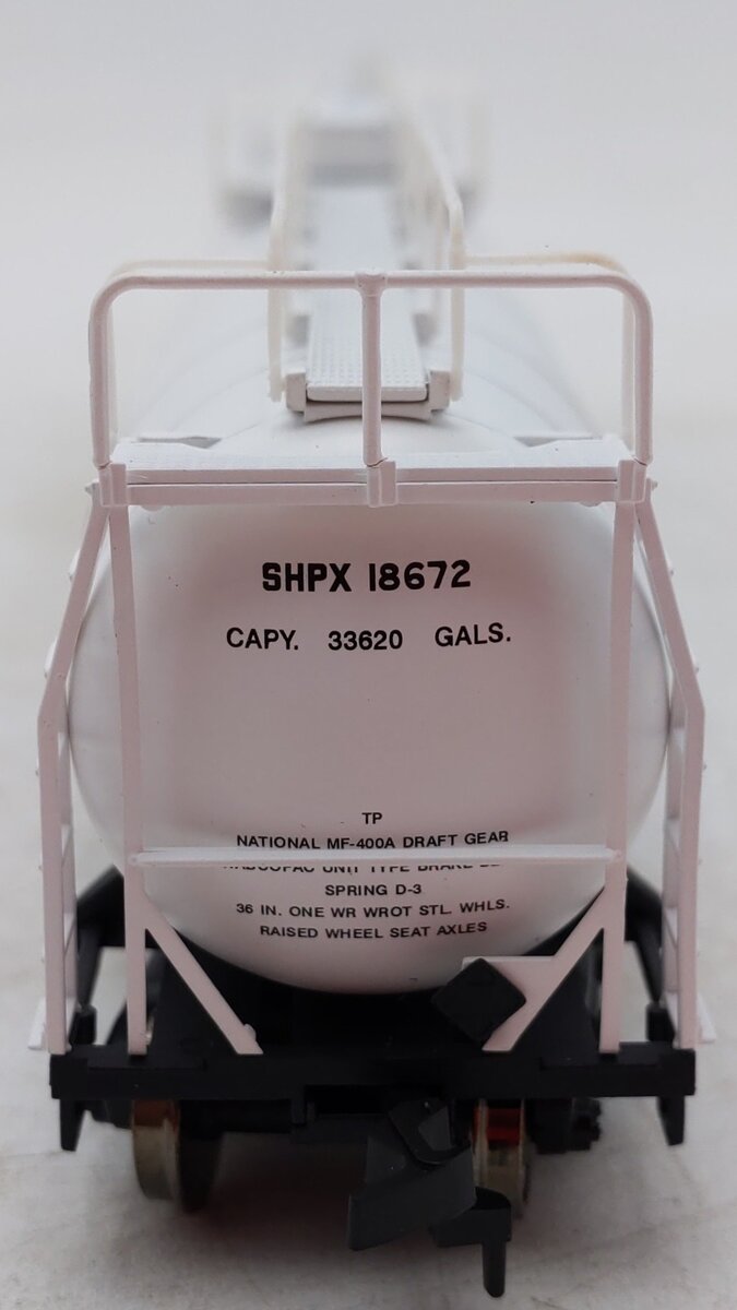 Atlas 1722-2 HO Scale Royster SHPX ACF 33,000 Gallon Tank Car #18672 EX/Box