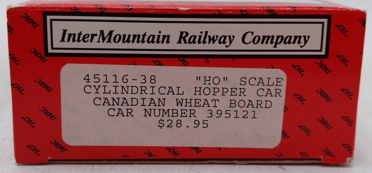 InterMountain 45116-38 HO Canadian Wheat Board 4-Bay Hopper Car #395121 EX/Box