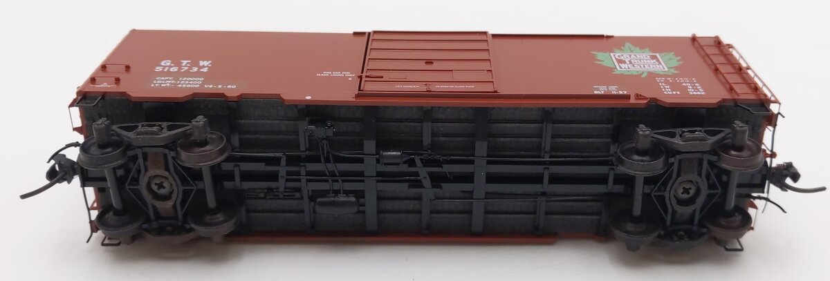 Kadee 5211 HO Grand Trunk Western 40' PS-1 Boxcar #516734 LN/Box