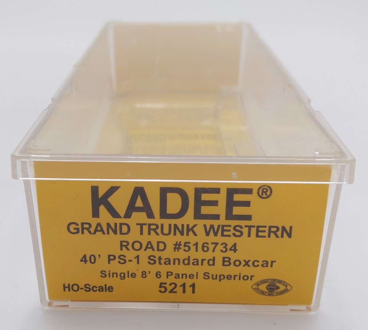 Kadee 5211 HO Grand Trunk Western 40' PS-1 Boxcar #516734 LN/Box