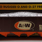 MTH 30-7048C O A&W Rootbeer 4-Bay Hopper w/ Ice Load #91919 LN/Box