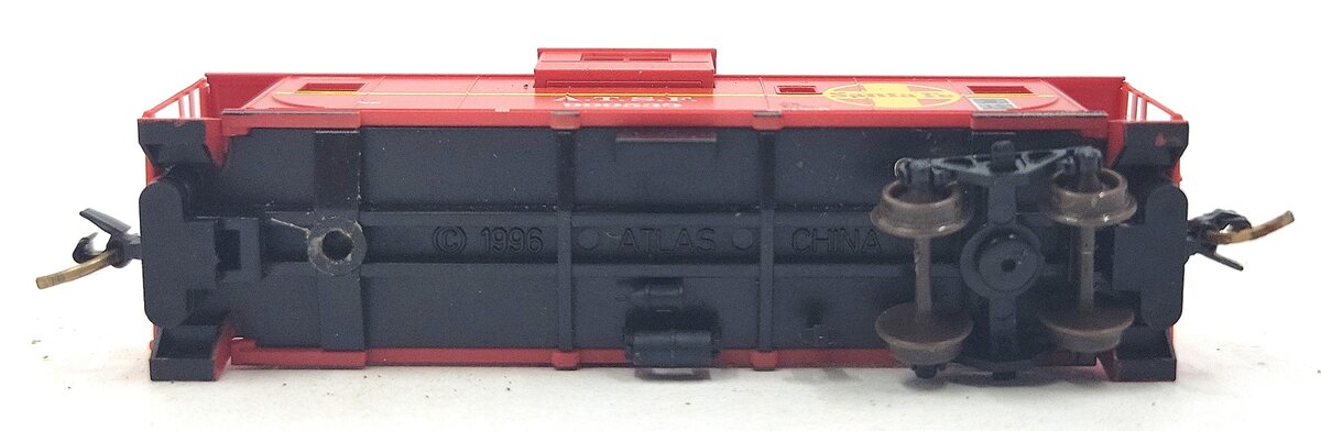 Atlas 30209 N Scale Santa Fe Extended Vision Caboose #999539 EX/Box