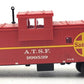 Atlas 30209 N Scale Santa Fe Extended Vision Caboose #999539 EX/Box