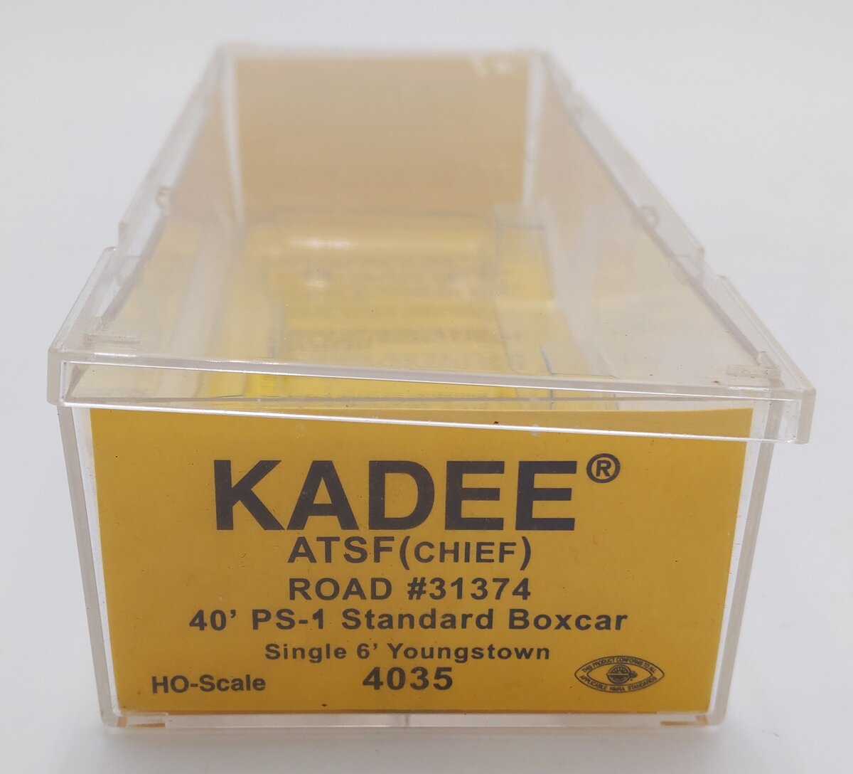 Kadee 4035 HO Santa Fe Chief 40' PS-1 Standard Boxcar #31374 LN/Box