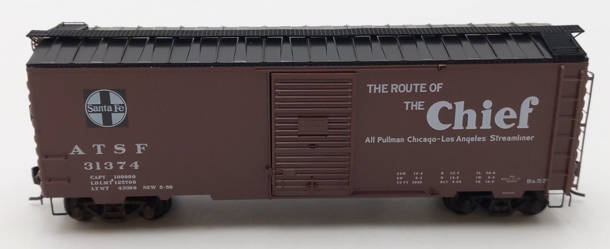Kadee 4035 HO Santa Fe Chief 40' PS-1 Standard Boxcar #31374 LN/Box