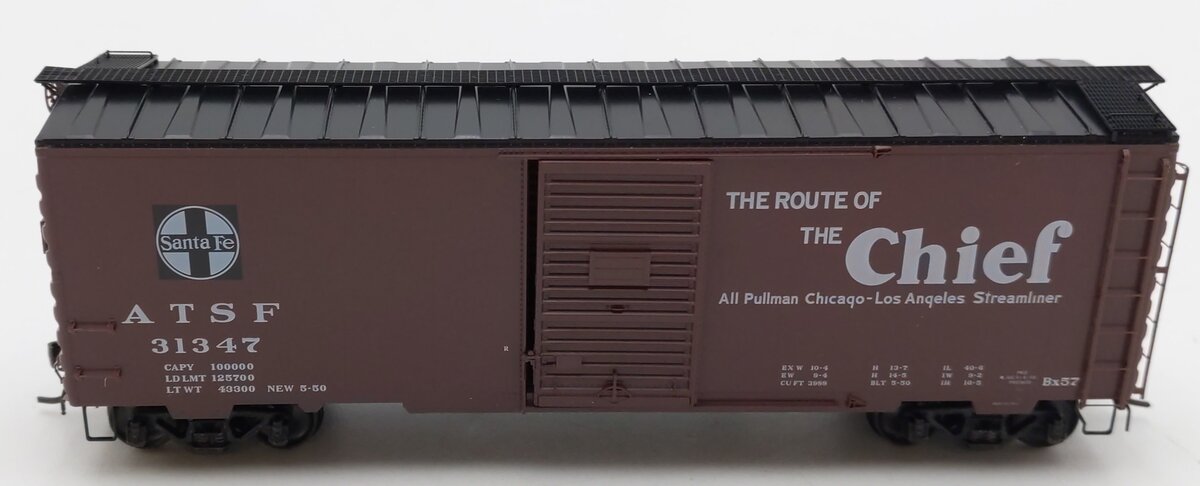 Kadee 4037 HO Scale ATSF 40' PS-1 Boxcar #31347 LN/Box