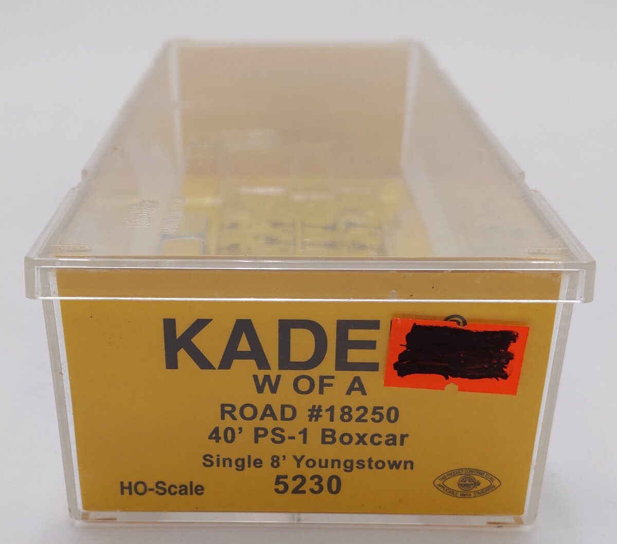 Kadee 5230 HO Western of Alabama 40' PS-1 Boxcar #18250 LN/Box