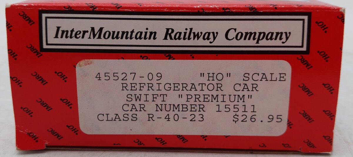 InterMountain 45527-09 HO Scale Northern Pacific Reefer Car #15511 EX/Box