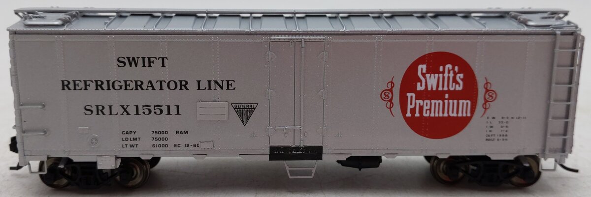 InterMountain 45527-09 HO Scale Northern Pacific Reefer Car #15511 EX/Box