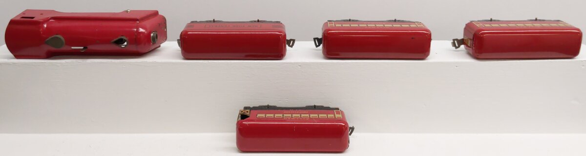 Marx 865 Prewar O Gauge NYC Electric Passenger Train Set VG