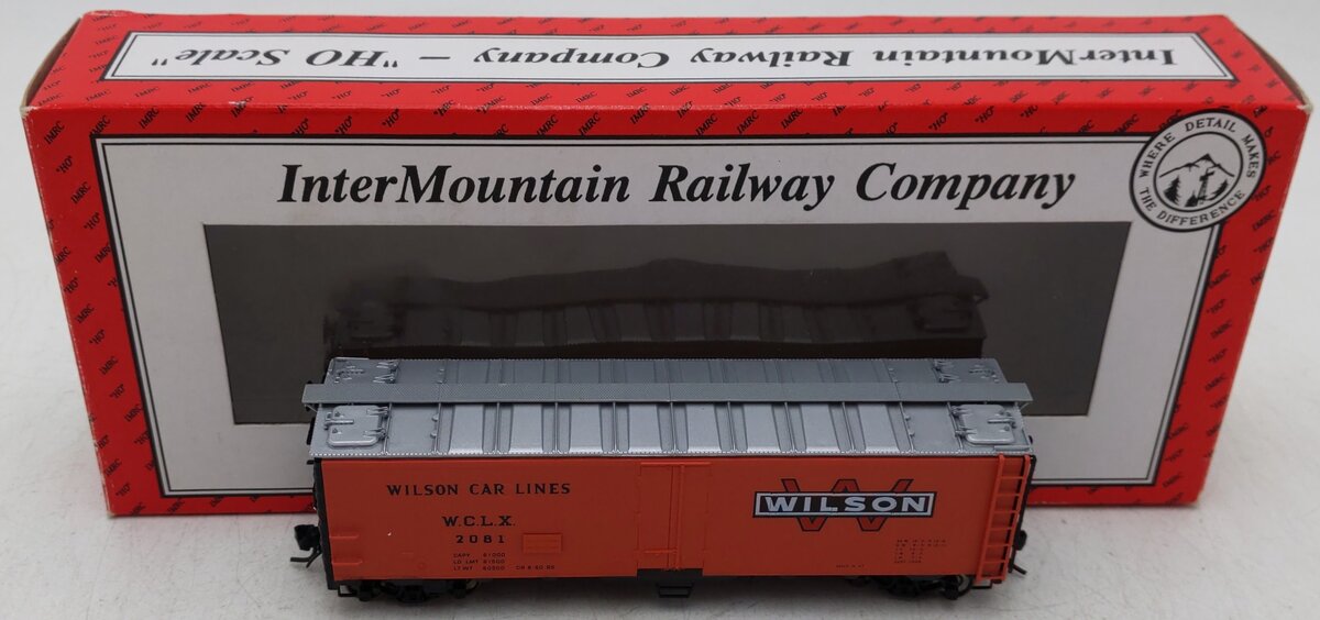 InterMountain 45519-01 HO Scale Wilson Reefer Car #2081 EX/Box