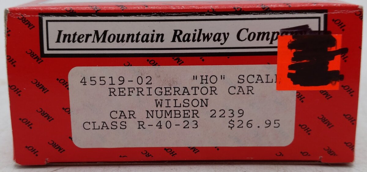 InterMountain 45519-02 45519-10 HO Scale Wilson Reefer Car #2239 EX/Box