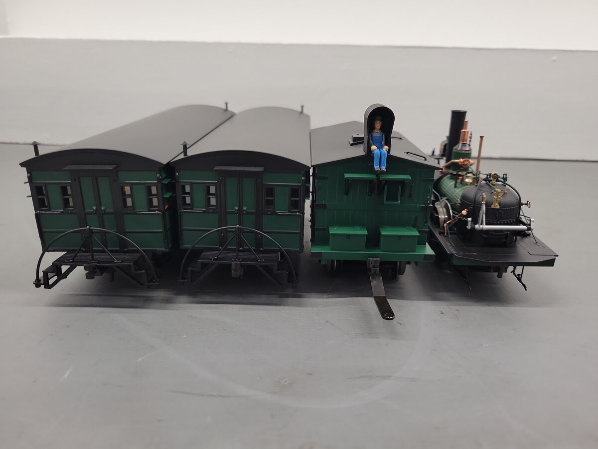 Lionel 6-30088 O Gauge BRASS John Bull Steam Passenger Train Set EX/Box