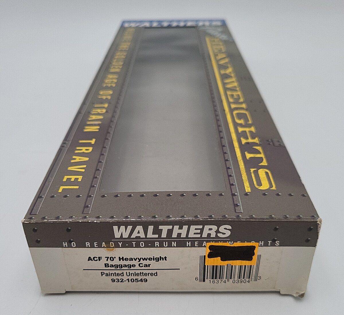 Walthers 932-10549 HO Scale Unlettered HWT ACF 70' Baggage Car EX/Box