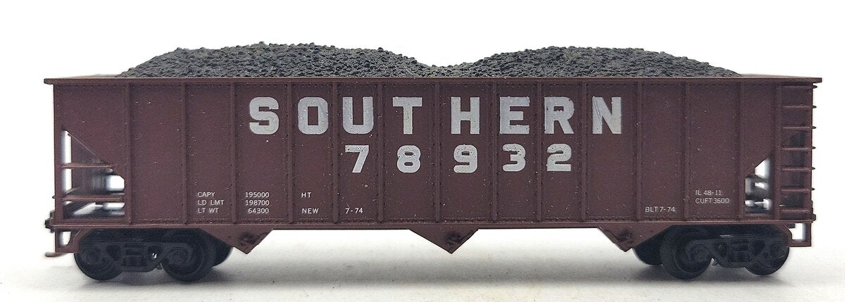 Atlas 3272 N Scale Southern 90 Ton Hopper Car #78932 EX