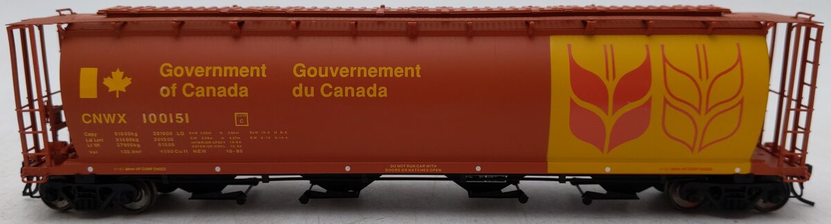 InterMountain HO Government of Canada 4-Bay Cylindrical Hopper #100151 EX/Box