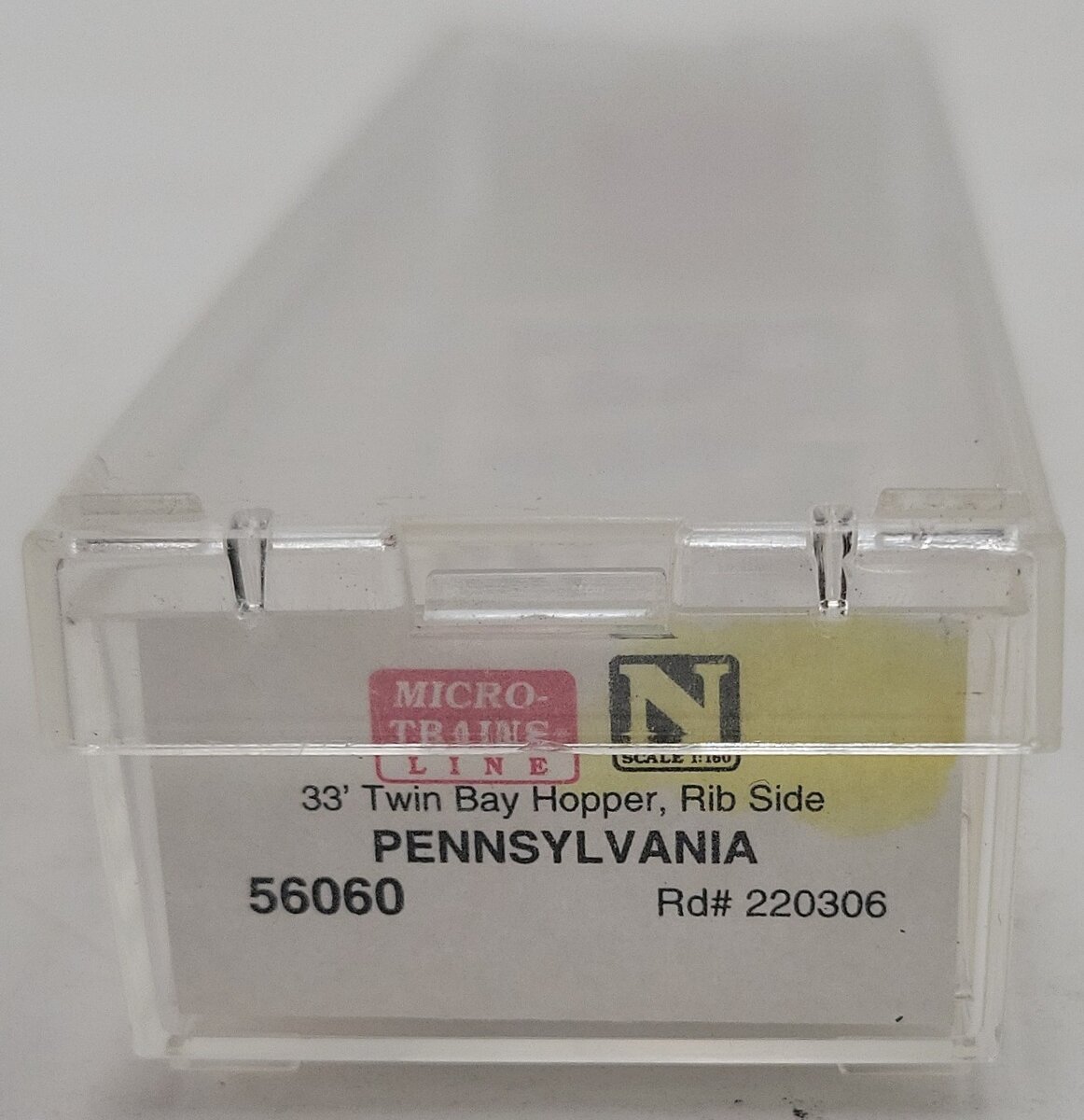 Micro-Trains 05600060 N Pennsylvania 33' Twin Bay Rib Side Hopper #220306 EX/Box