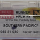 Micro-Trains 04551030 Southern Pacific 50' Fishbelly Side Flatcar #140515  LN/Box