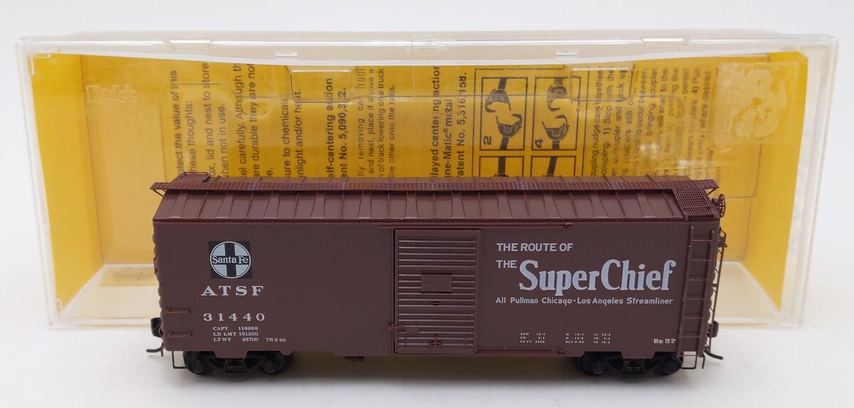 Kadee 4015 HO Scale Atchison, Topeka & Santa Fe 40' PS-1 Standard Boxcar #31440 LN/Box