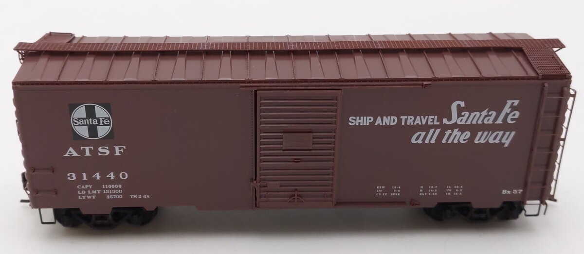 Kadee 4015 HO Scale Atchison, Topeka & Santa Fe 40' PS-1 Standard Boxcar #31440 LN/Box