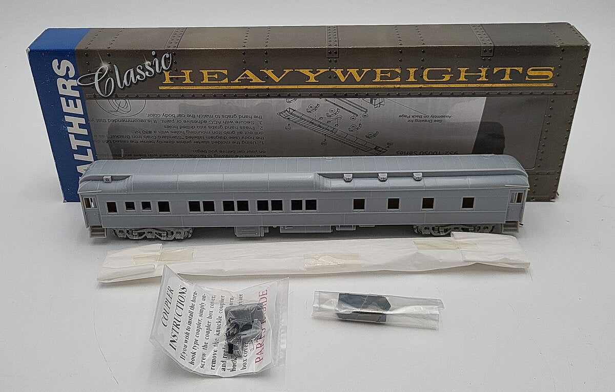 Walthers 932-10050 HO Scale Passenger Car Undecorated LN/Box