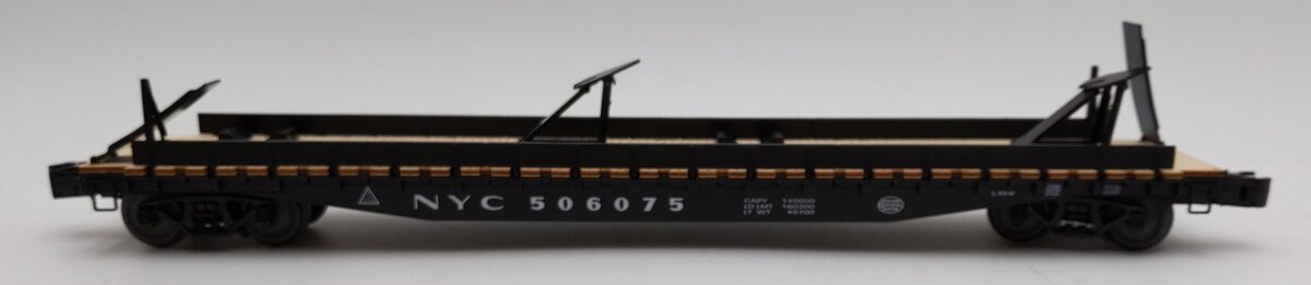Lionel 6-27562 O New York Central PS-4 Flat Car w/ Piggyback Trailers #506075 LN/Box