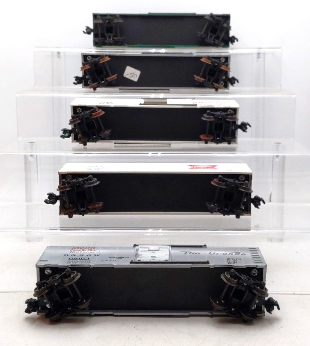 KMT O Scale Assorted Boxcars [5] VG/Box