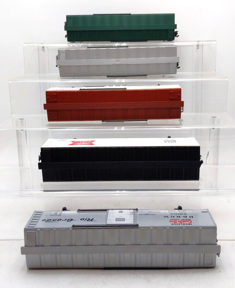 KMT O Scale Assorted Boxcars [5] VG/Box