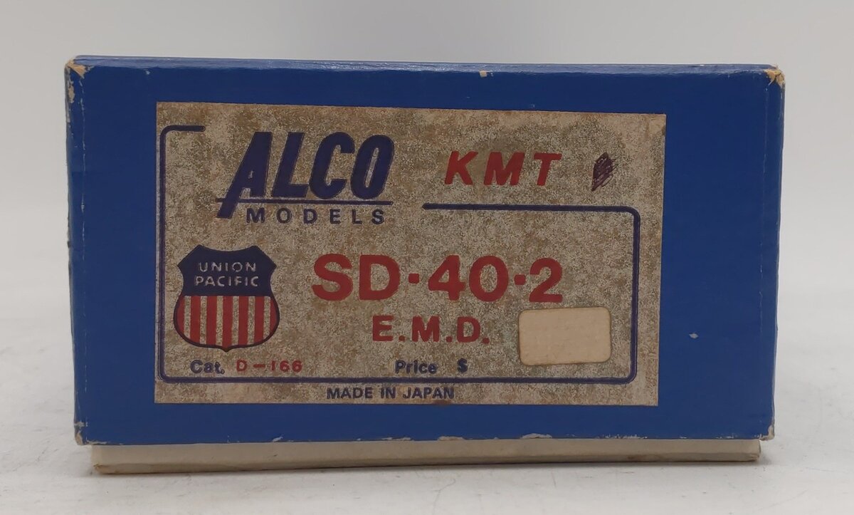 Alco Models/KMT D-166 HO BRASS SD40-2 Diesel Locomotive - Painted/Box