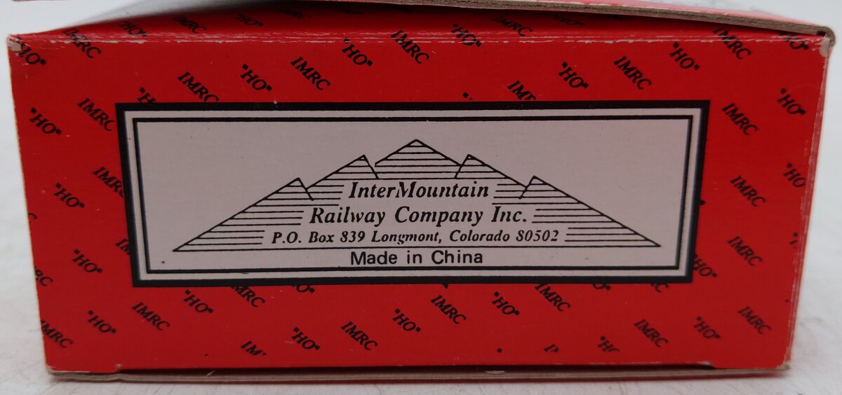 InterMountain 45102-04 HO Scale Red Canadian CNWX Cylindrical Hopper Car #606540 EX/Box